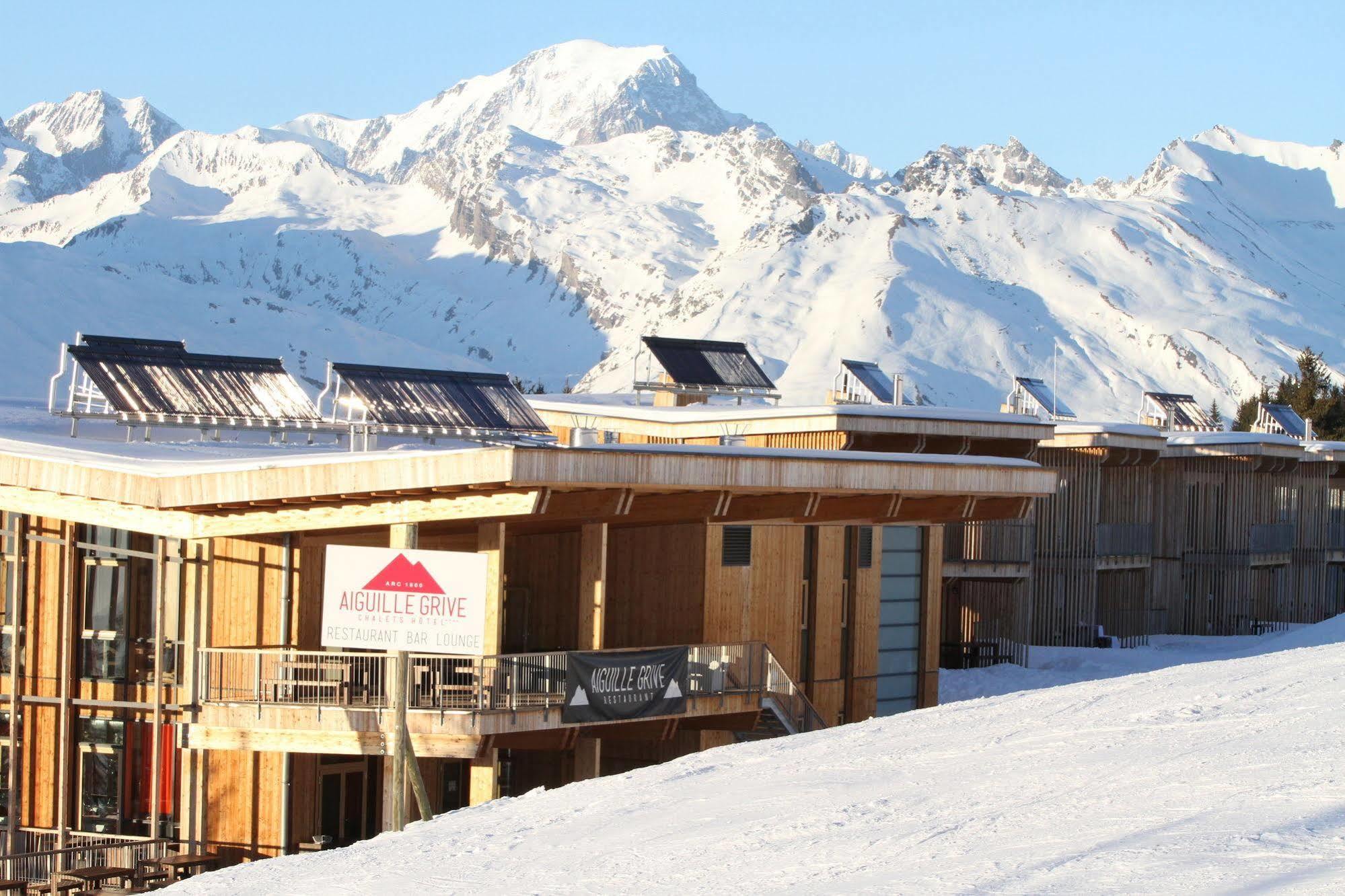 L'Aiguille Grive Chalets Hotel Les Arcs  Eksteriør bilde